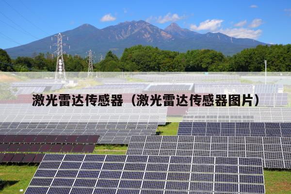 激光雷达传感器（激光雷达传感器图片）