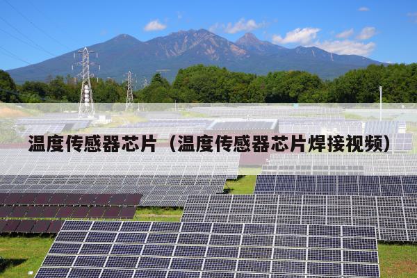 温度传感器芯片（温度传感器芯片焊接视频）